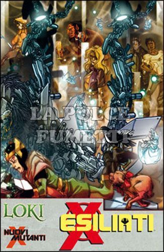 MARVEL UNIVERSE #    13 - LOKI E NUOVI MUTANTI: ESILIATI - COPERTINA VARIANT